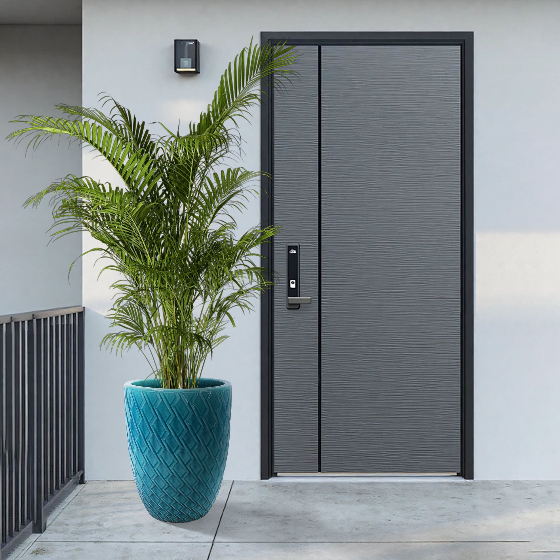 Ceramic Flowerpot, Planter For Patio, Garden, Windowsill