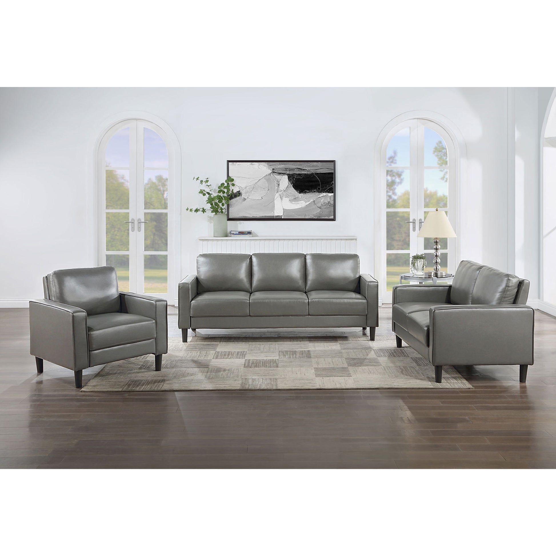 Farallone - Track Arm Sofa Set
