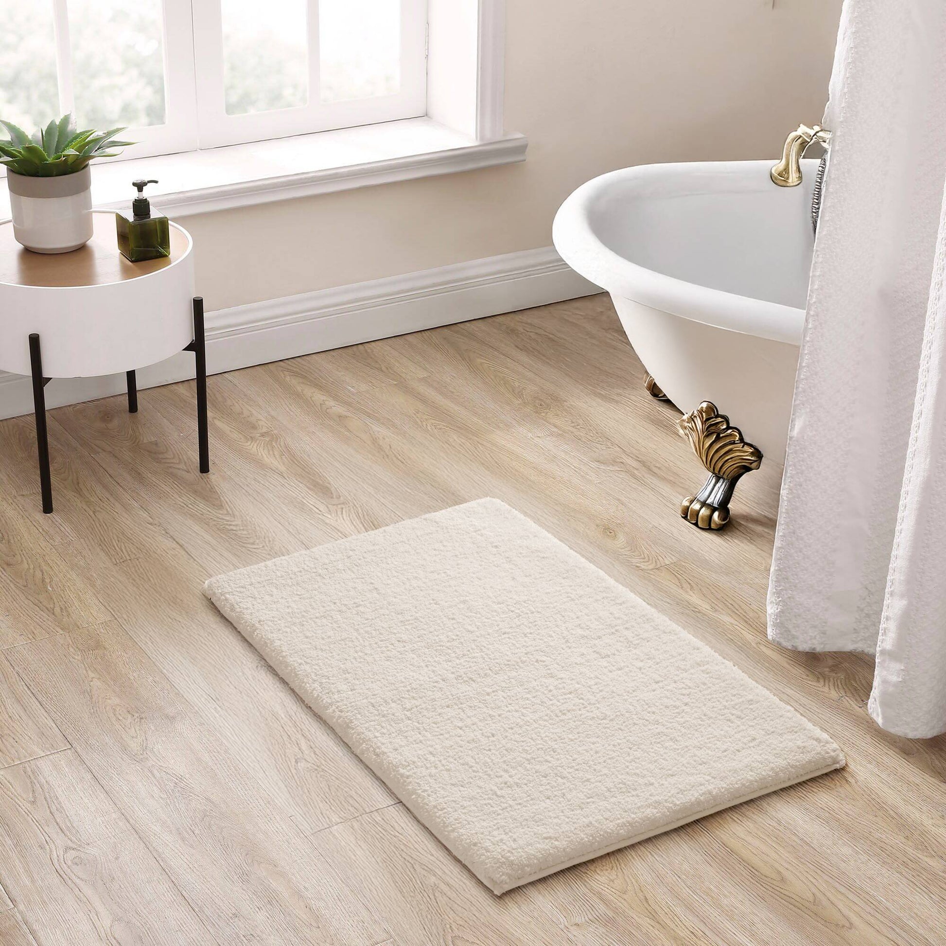 Marshmallow - 24" x 72" Bath Rug - Taupe