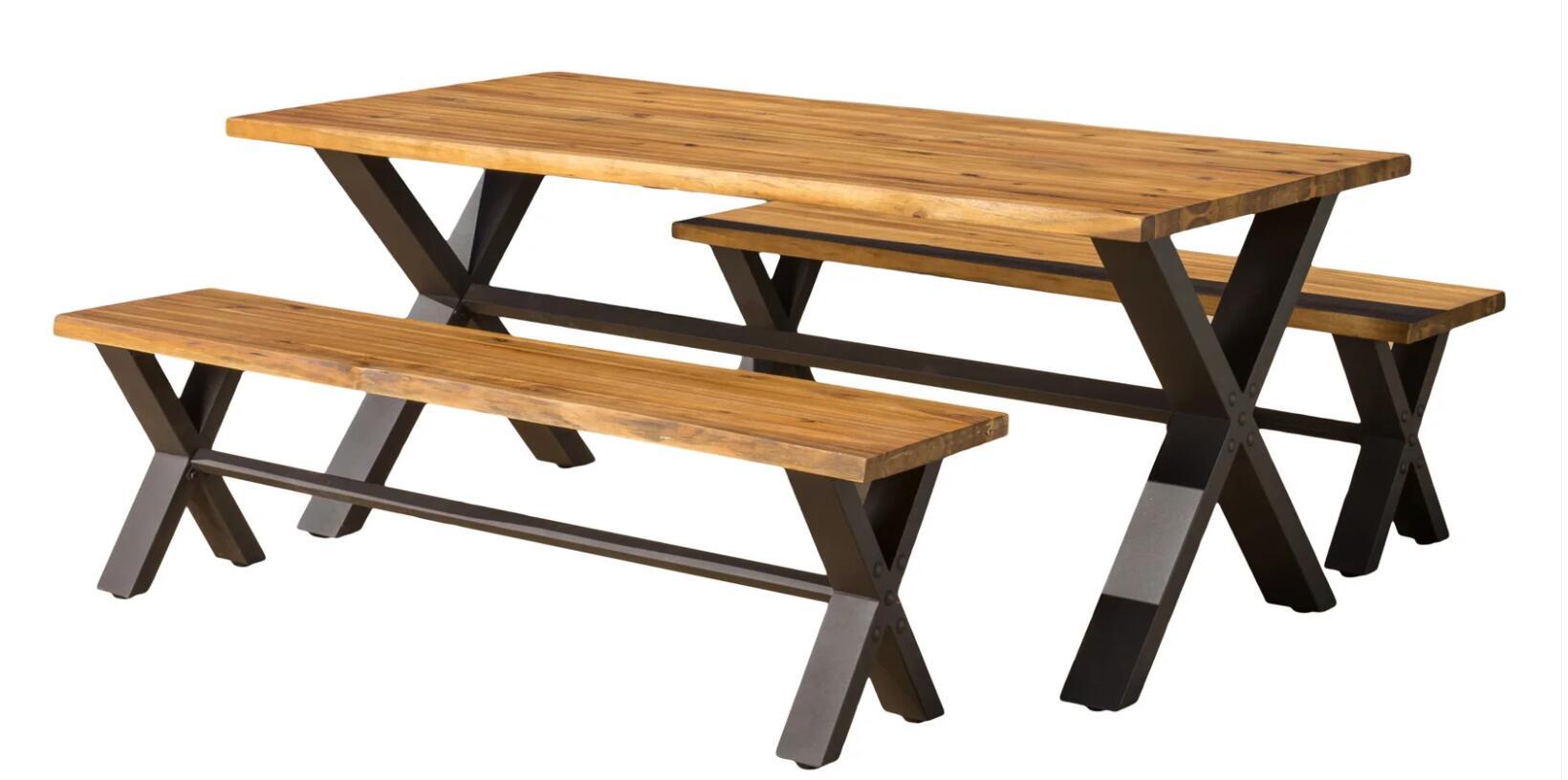 Sanibel - 3 Piece Dining Set - Teak