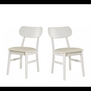 Dining Chairs (Set of 2) - White