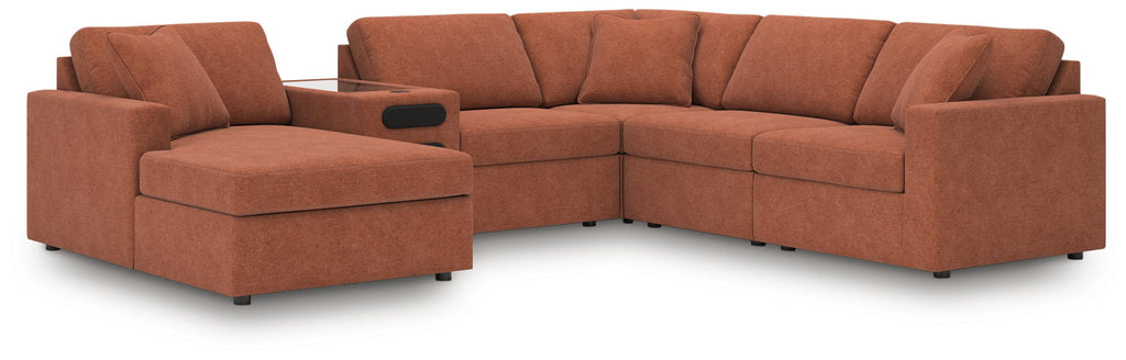 Modmax - U-Shaped Sectional - Spice