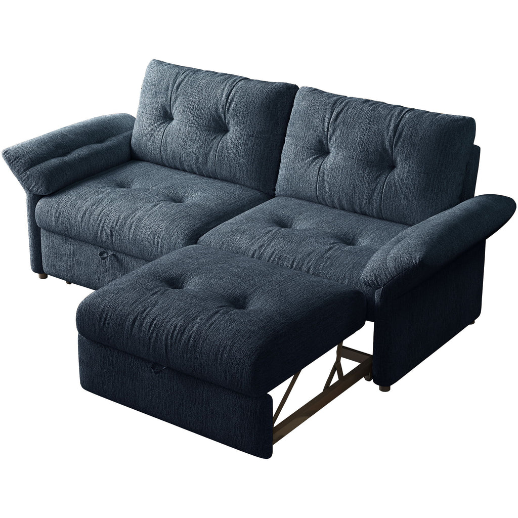 Sofa Bed, 2 In 1 Design For Living Rooms