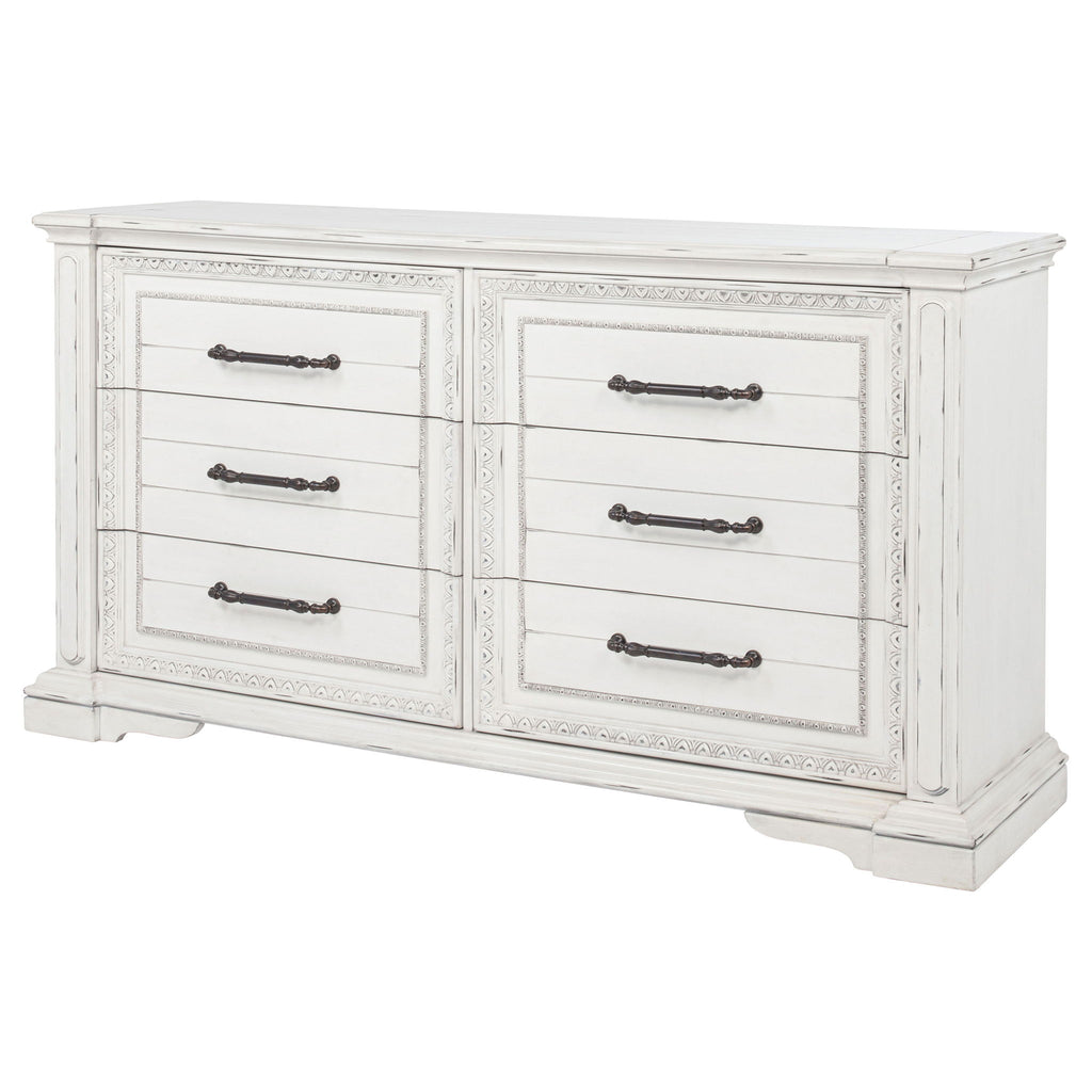 6 Drawer Bedroom Dresser Cabinet - Vintage