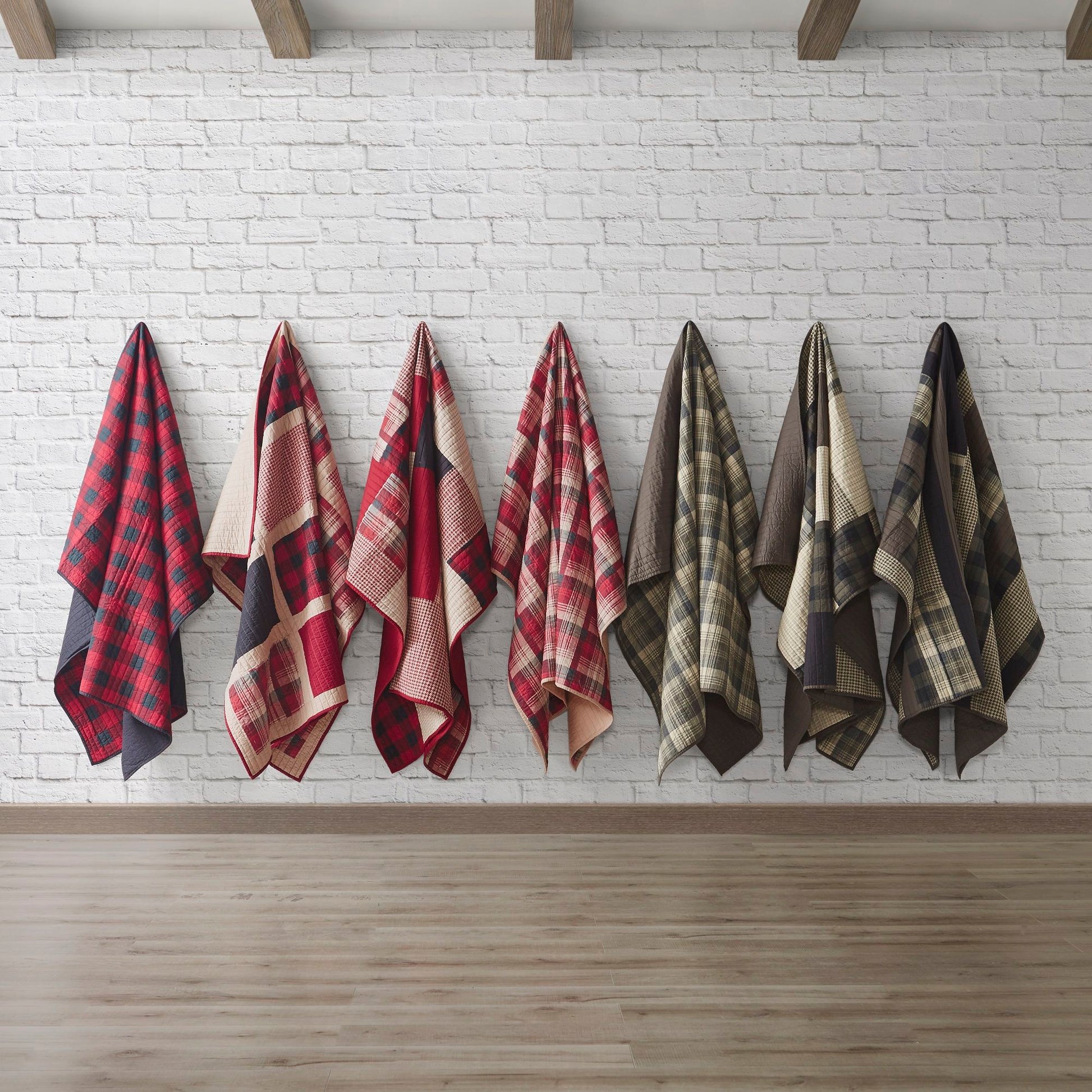 Tasha - Quilted Throw - Taupe