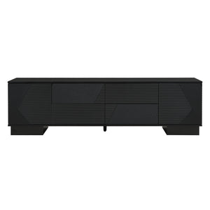 Modern TV Stand With Storage Cabinets, 4 Drawers