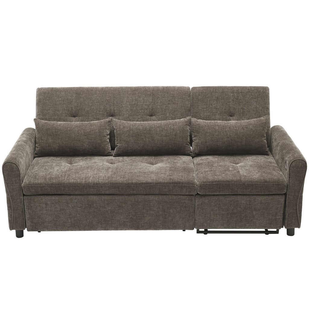 3 Seater Sofa Bed And Reversible Recliner