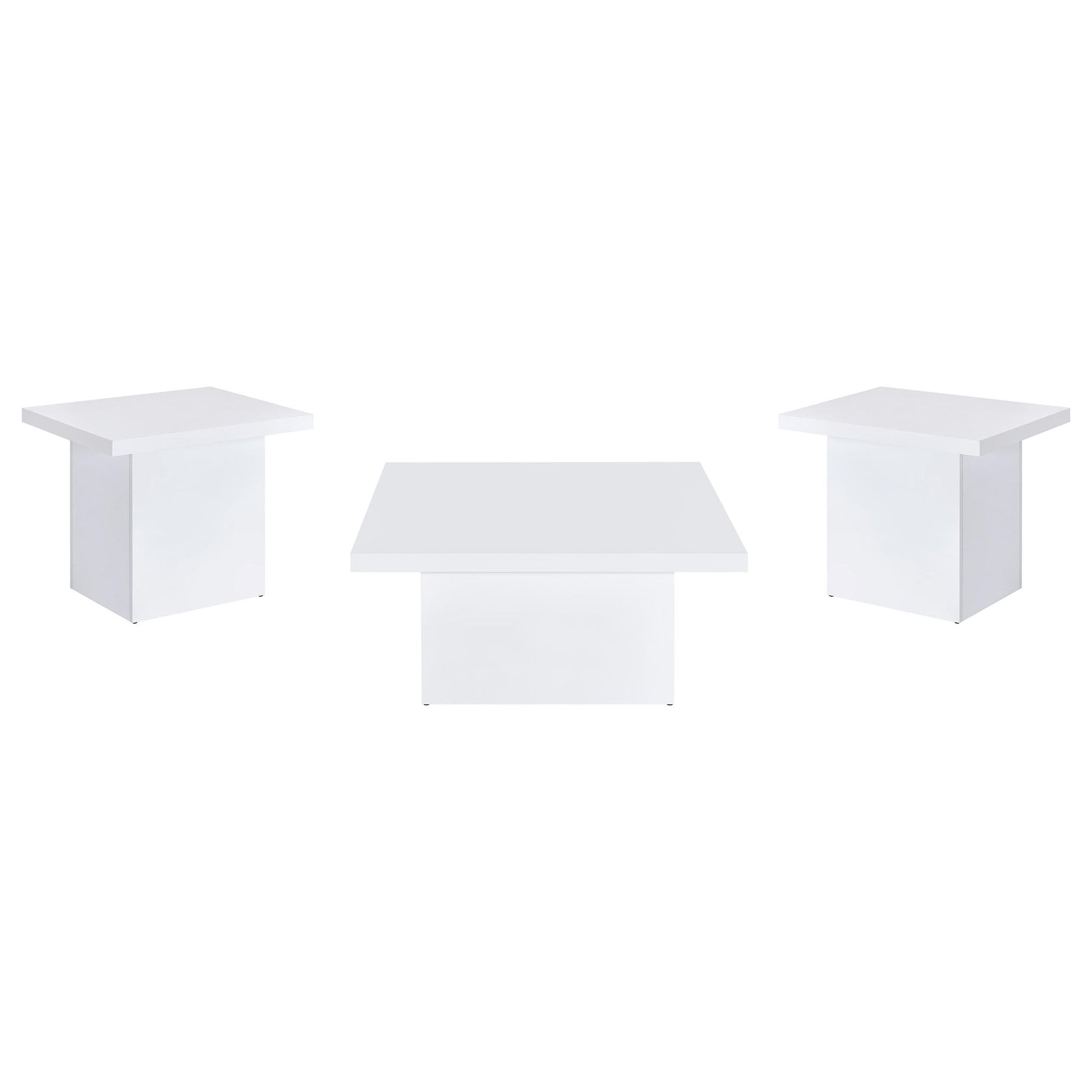 Eldridge - Coffee Table Set With Square Tops
