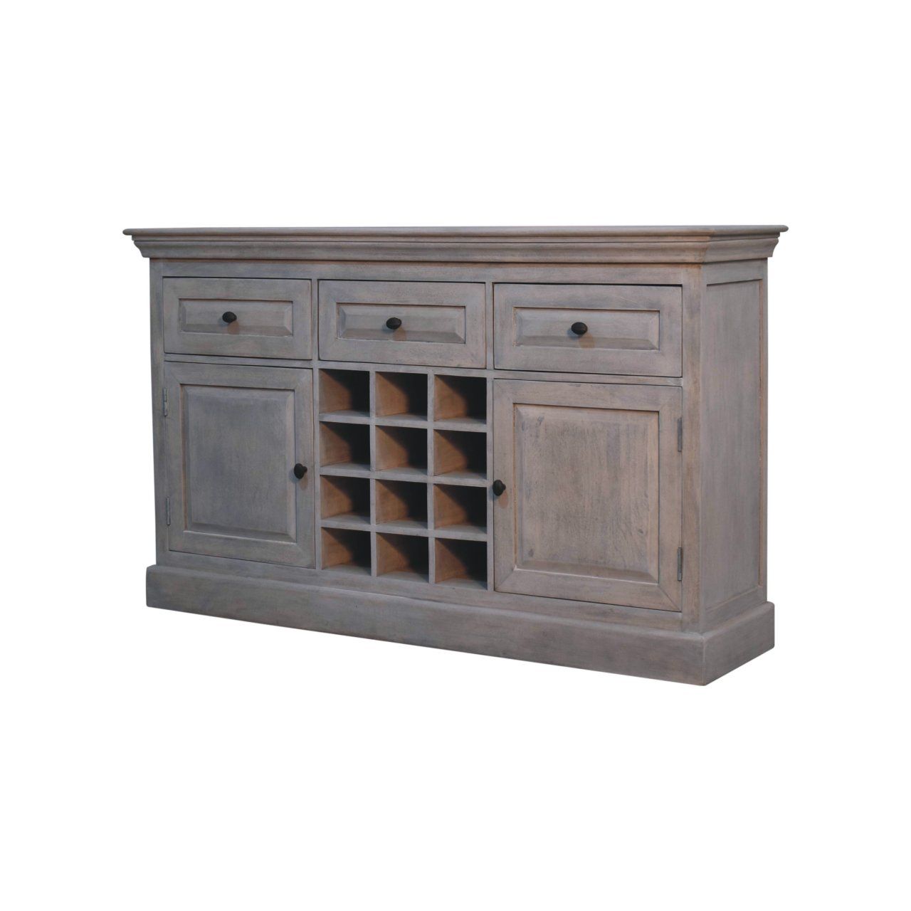 Wine Storage Unit - Gray Ash