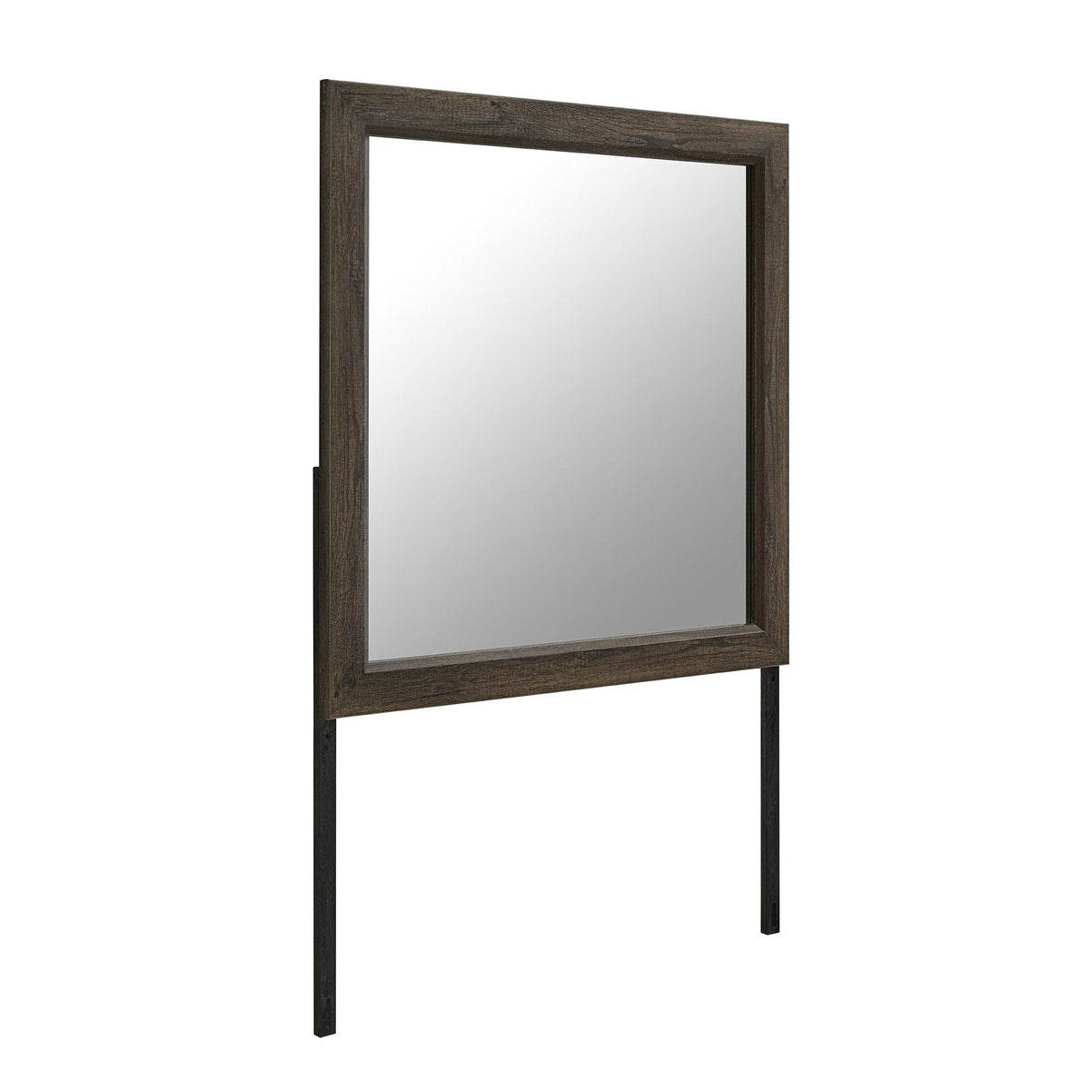 Harry - Mirror, Large Scale Design For Bedroom - Brown