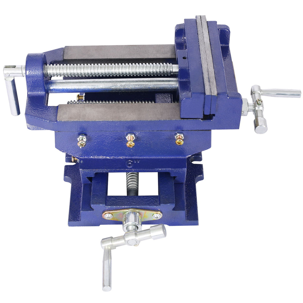Industrial Quality Cross Slide Vise, Drill Press Metal Milling 2 Way X - Y