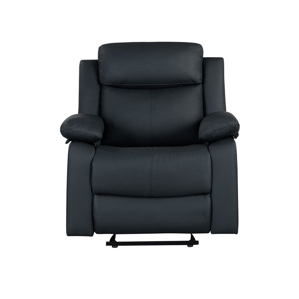 Blanche - Glider Recliner With LED, Pillow Top Arms