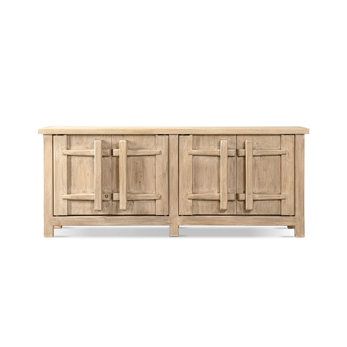 Rowan - 4 Door Sideboard Cabinet - Natural