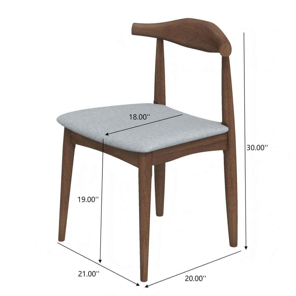 Brooklyn - Dining Chairs (Set of 2) - Gray