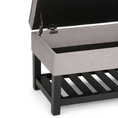 Cosmopolitan - Storage Ottoman Bench with Open Bottom