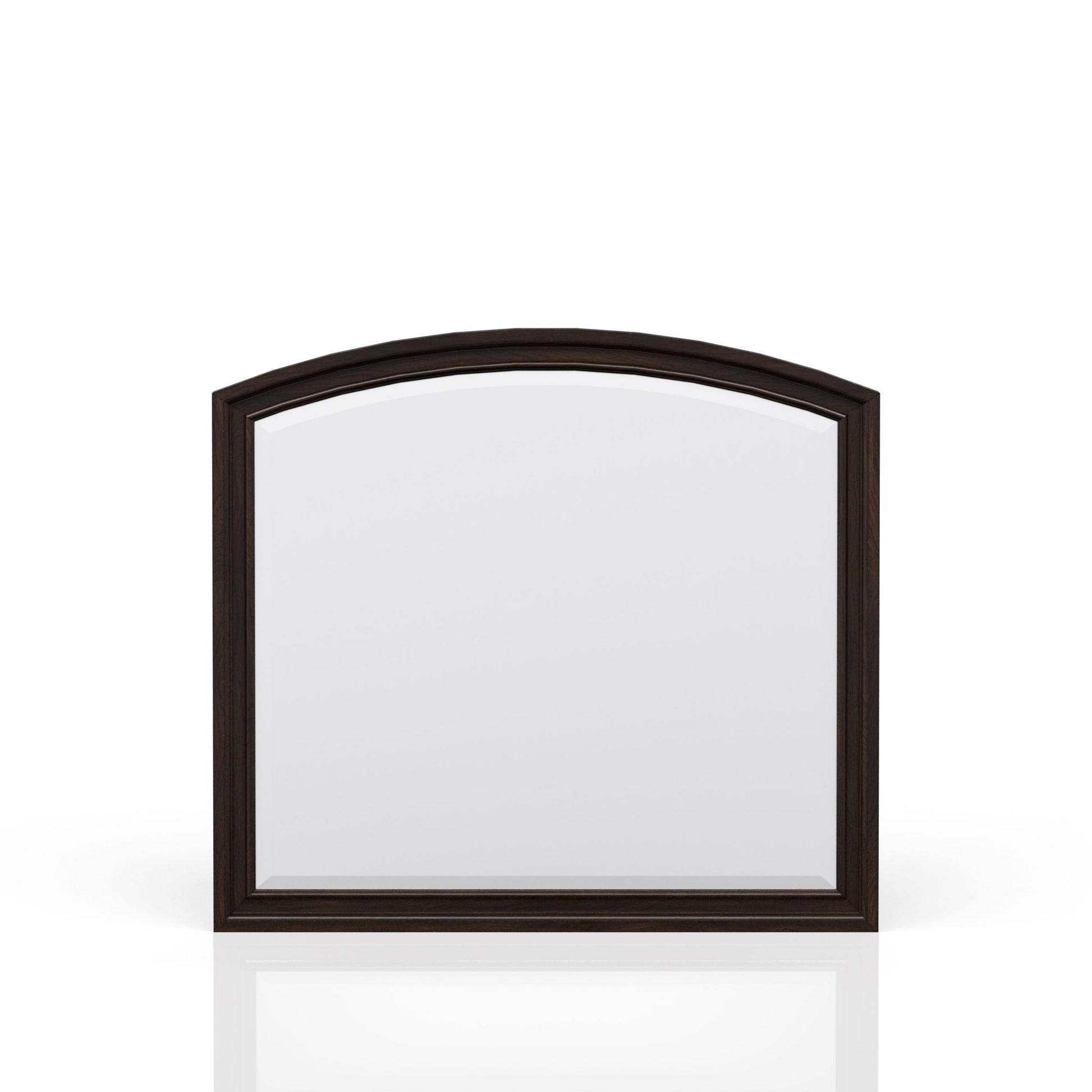 Elegant Design Mirror - Dark Cherry