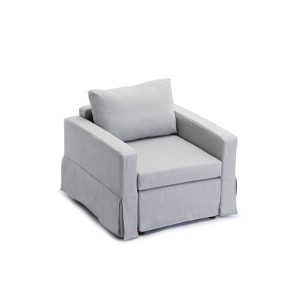 Single Seat Module Sofa Sectional Couch Seat Cushion And Back Cushion Removable And Washable