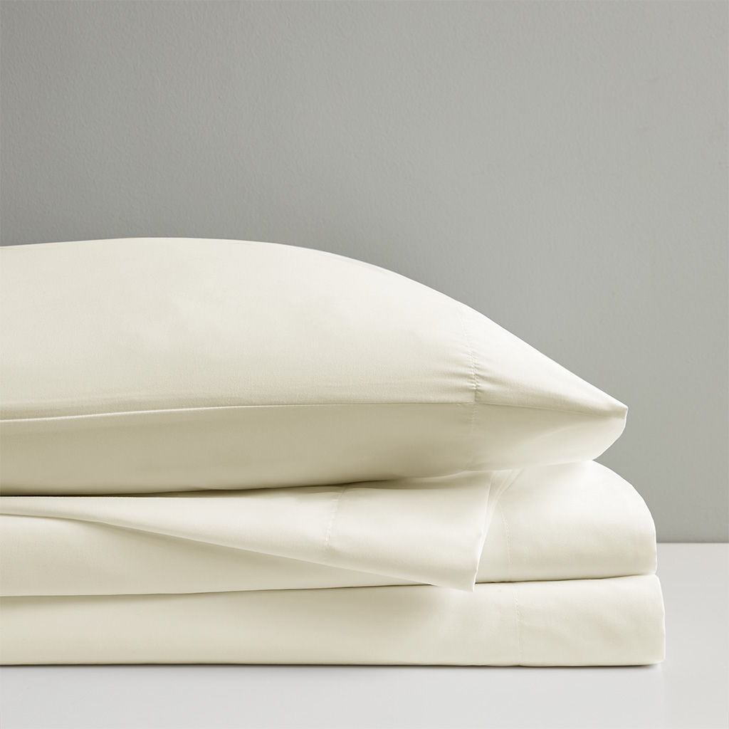 Twin Smart Cool Microfiber Sheet Set - Ivory