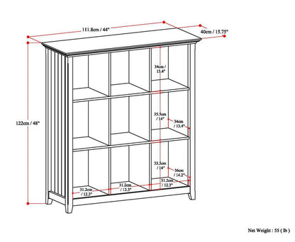 Acadian - 9 Cube Bookcase and Storage Unit