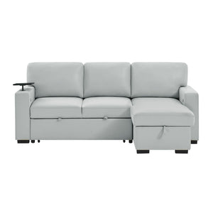 Tracey - Sofabed With Pullout - Silver