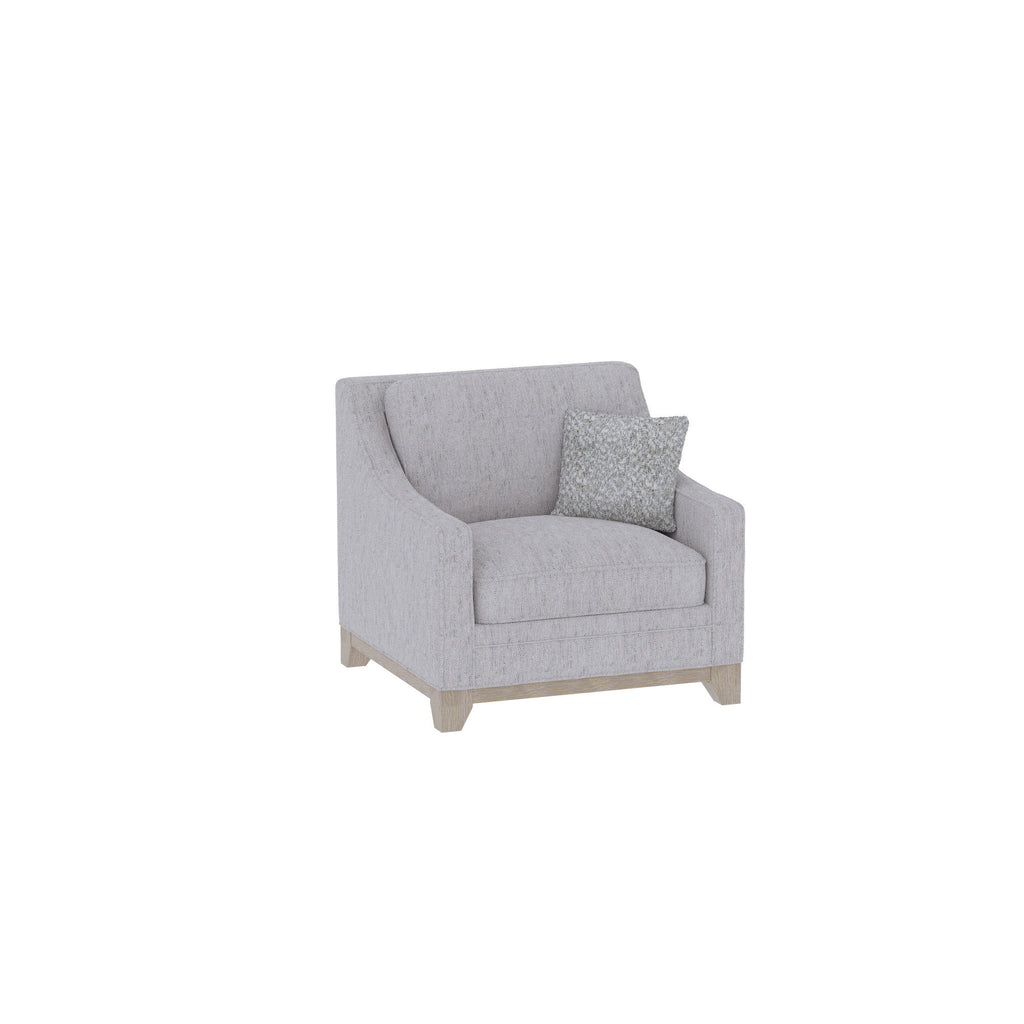 Lounge Chair With Casual Accent - Gray