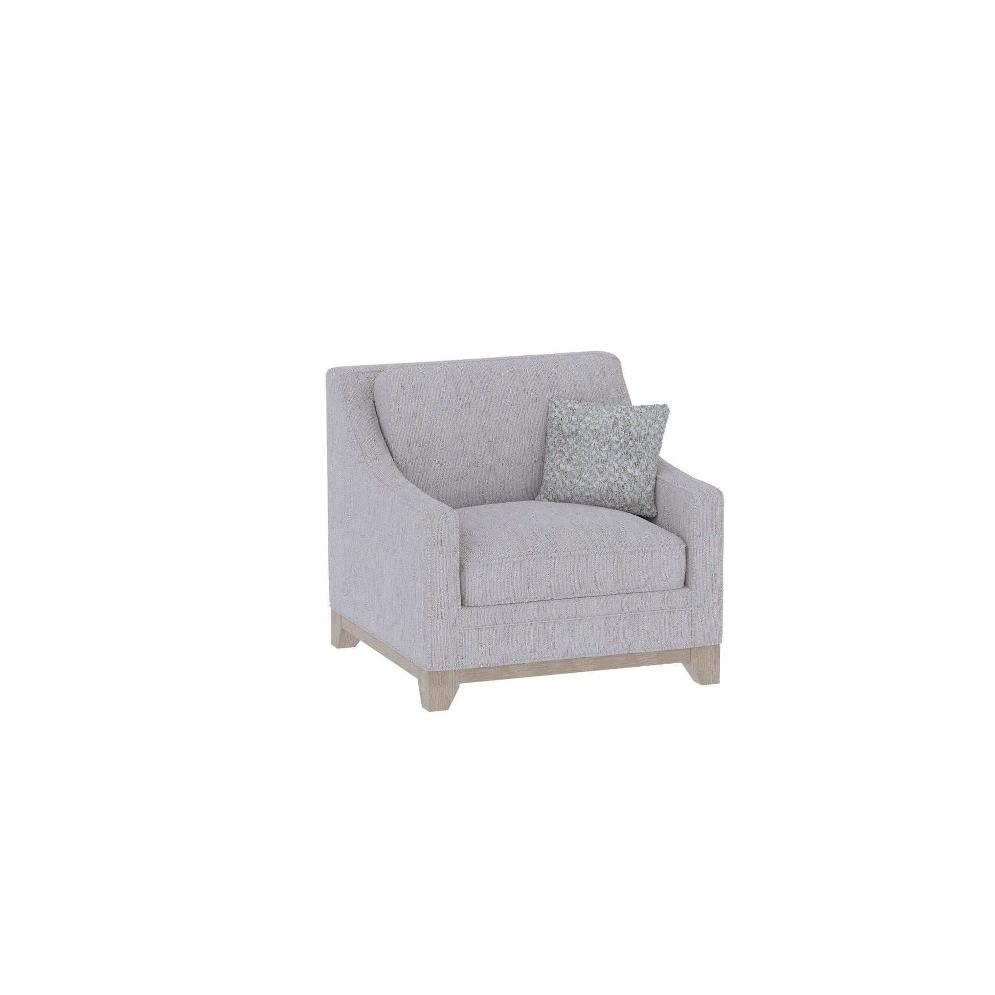 Lounge Chair With Casual Accent - Gray