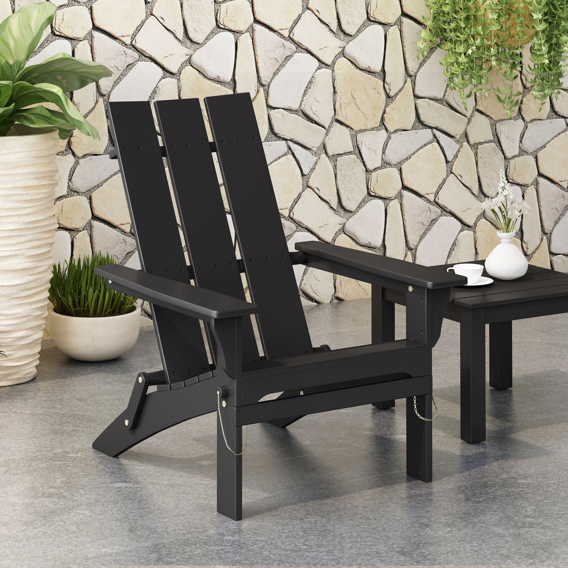 Aurascape - Outdoor Comfort Foldable Adirondack Chair