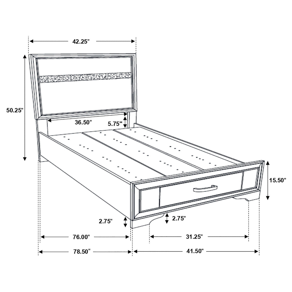 Annie - 5 Piece Bedroom Set