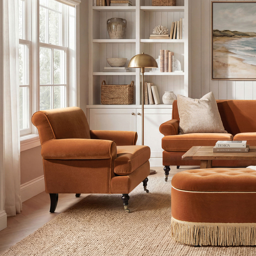 Alana Lawson - Accent Arm Chair Casters