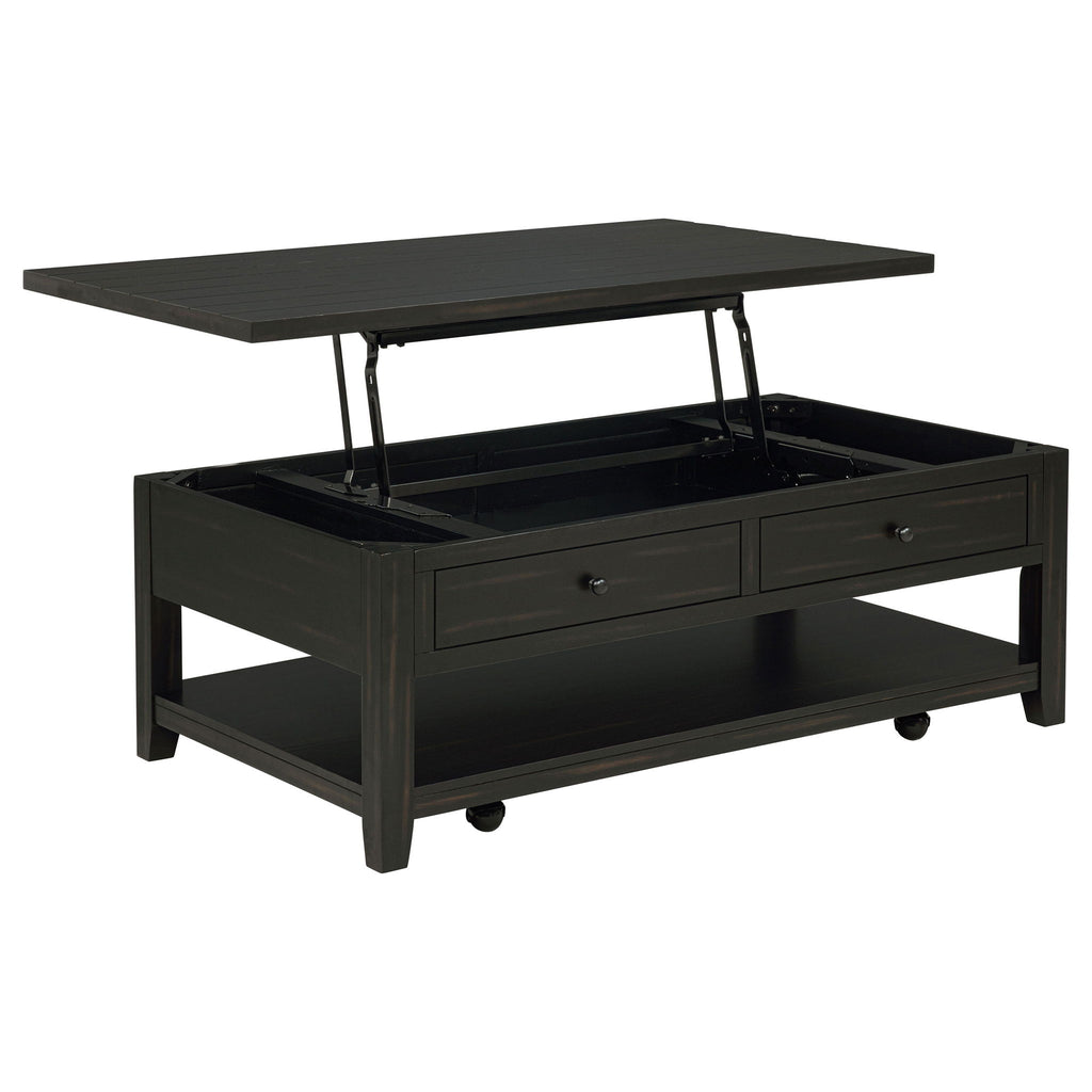 Castleton - Mobile Lift-Top Coffee Table