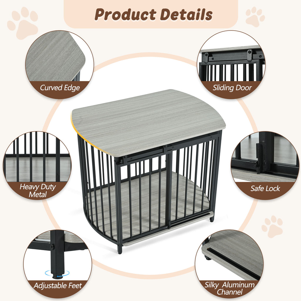Furniture Style Dog Crate For Small And Medium Dogs