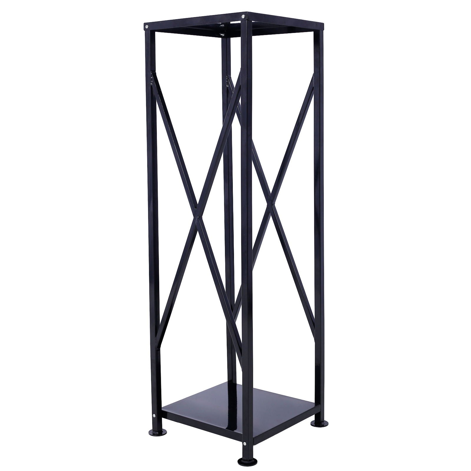 Decorative Firewood Storage Log Rack Holder For Outdoor Indoor Fireplace Fireplace Storage Log Rack Holder Wood Storage Logs Holder Fireside Holders - Black