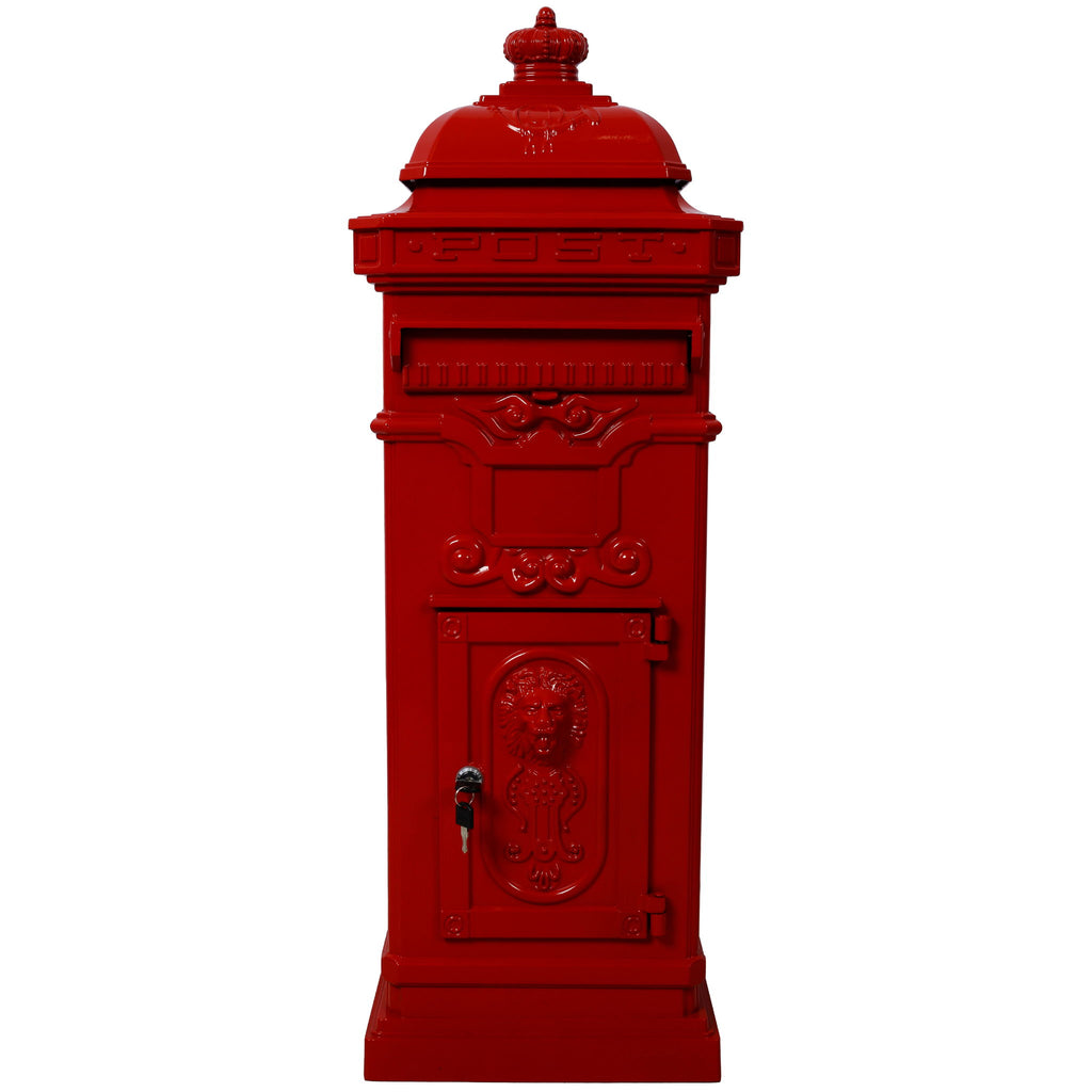 Mailboxs Residential Large-Capacity Letter Box, Rainproof Postbox Statue