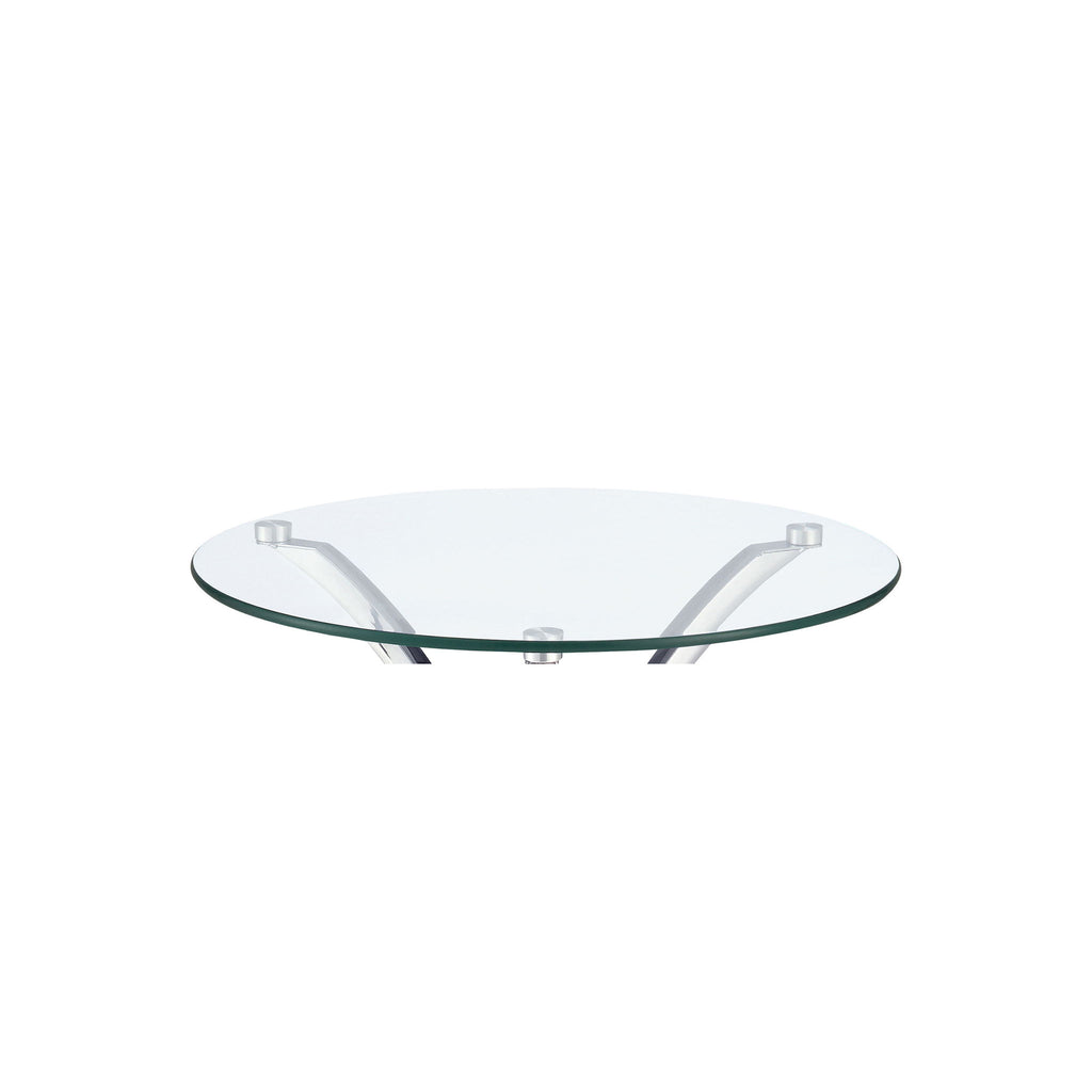 Claudia - Side Table - Chrome