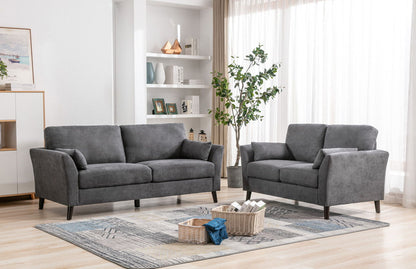 Damian - Woven Fabric Sofa Set