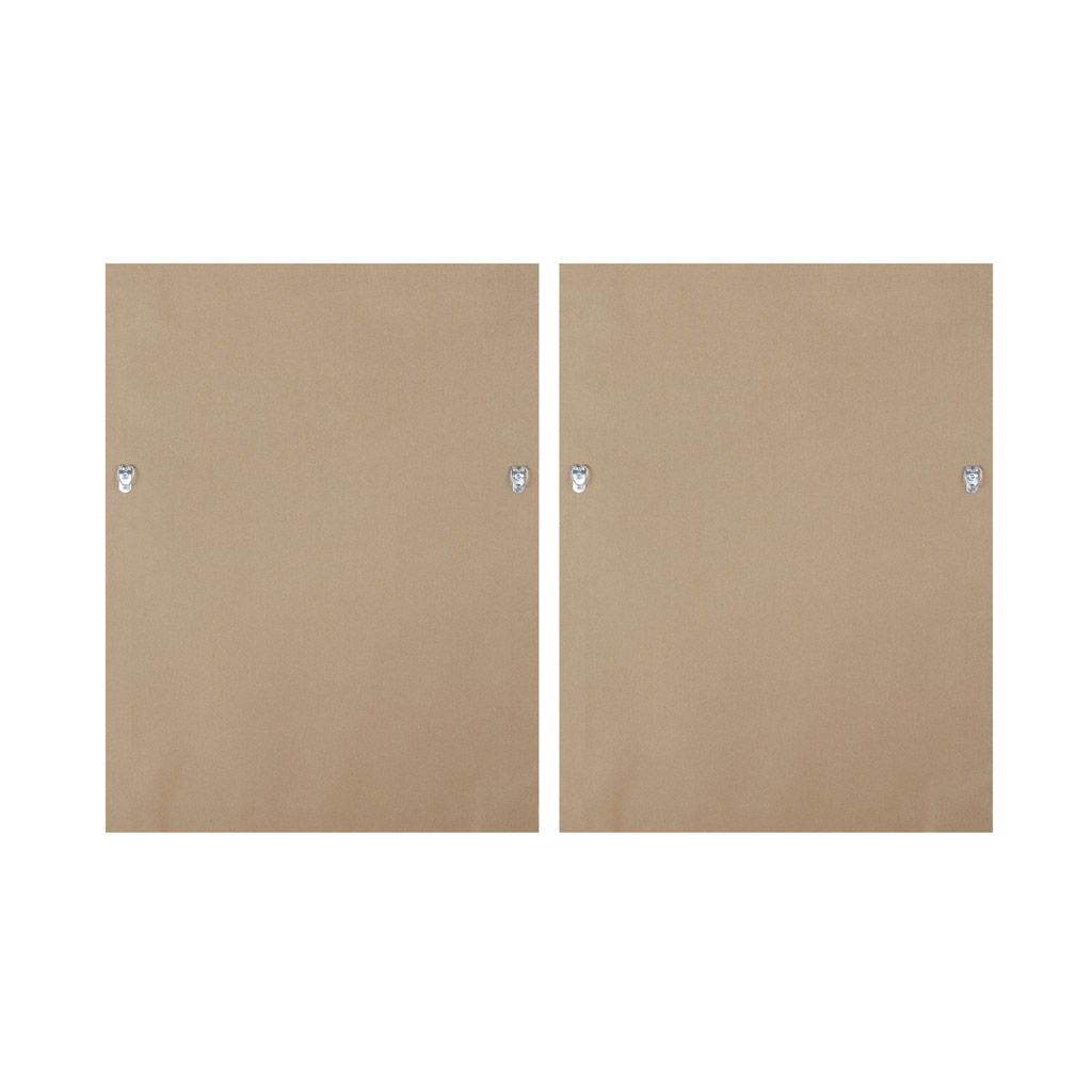 Botanical Waterfall - Eucalyptus 2 Piece Framed Canvas Wall Decor Set - Green