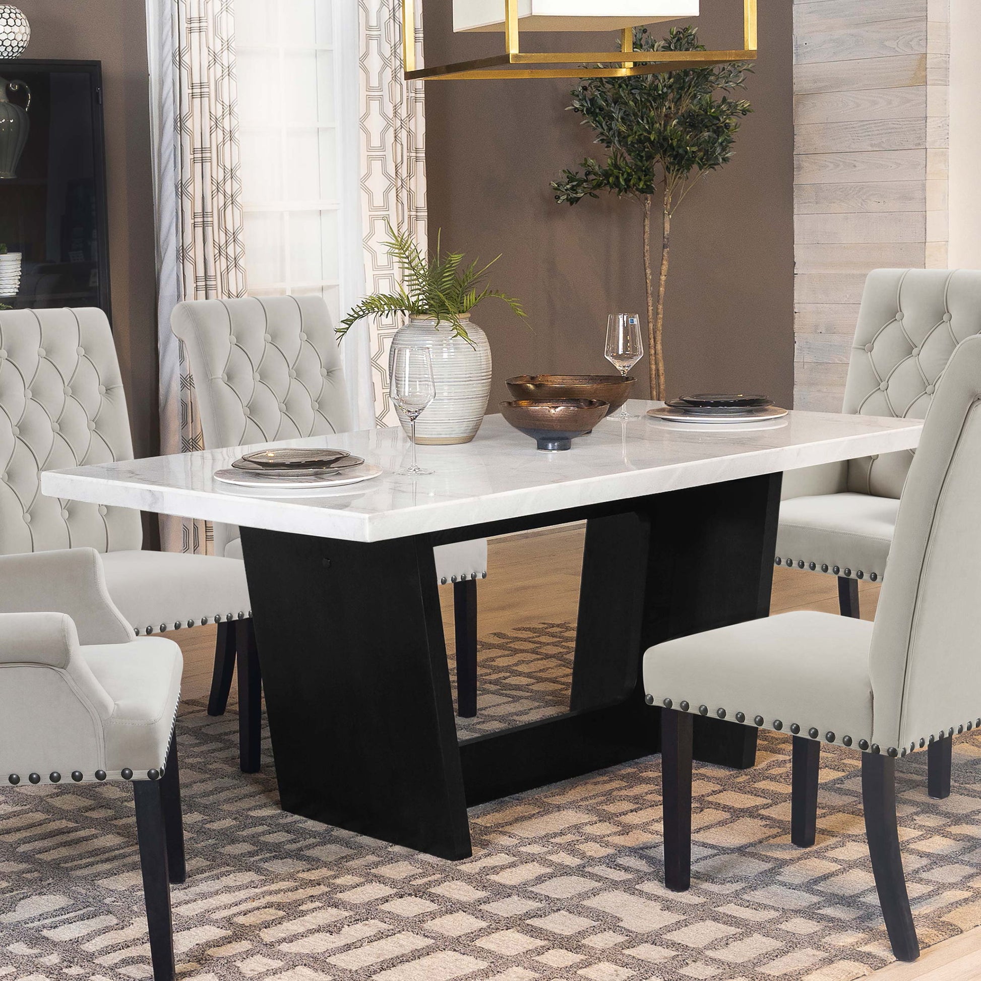 Maroney - Dining Table - Espresso
