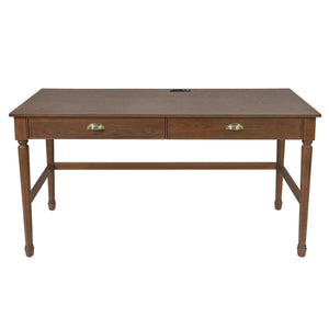 Modern Writing Desk With Drawers For Home Office
