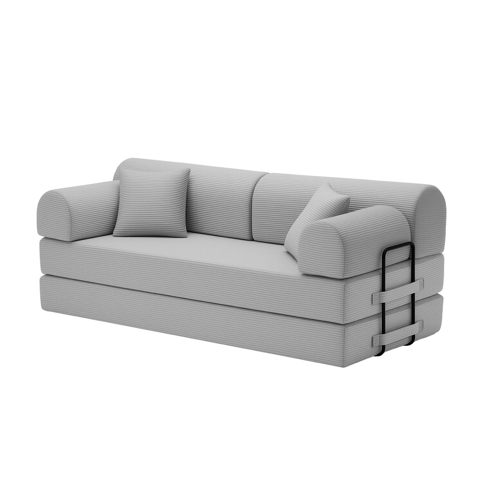 Convertible Sleeper Sofa Bed, Floor Lounge Couch For Living Room
