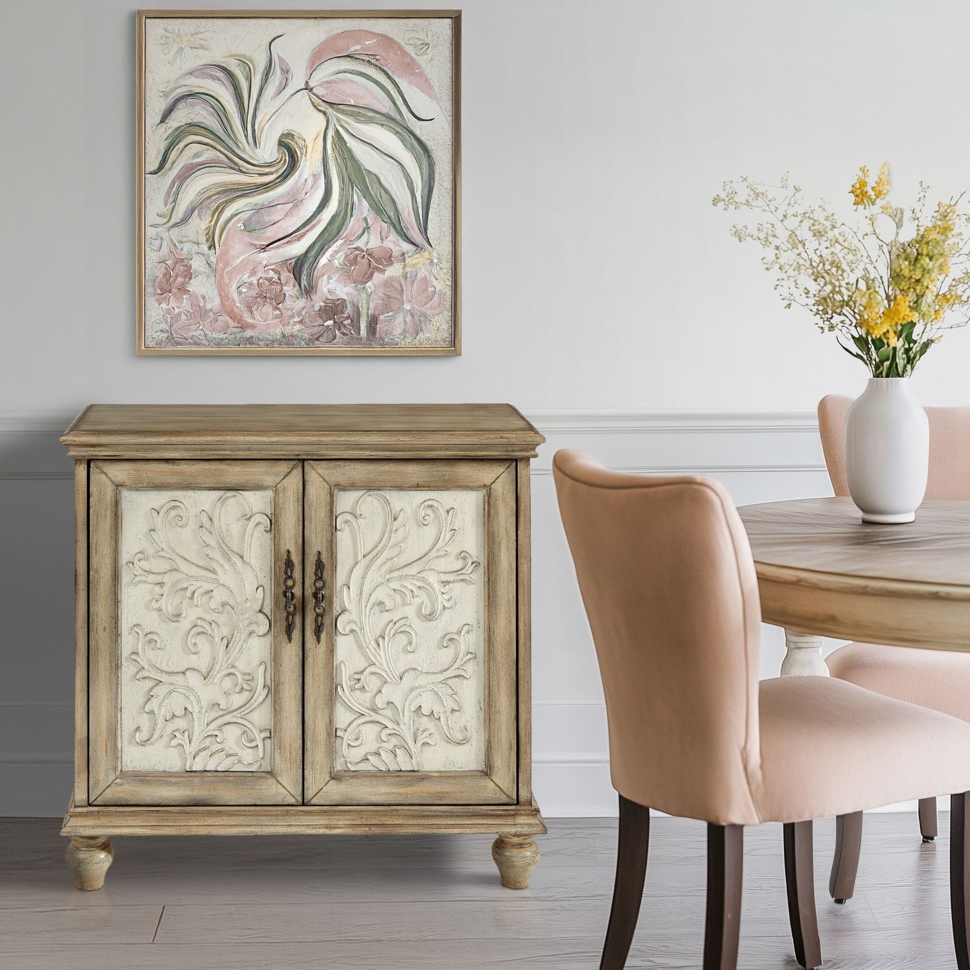 Driscoll - 2 Door Cabinet - Reclaimed Natural