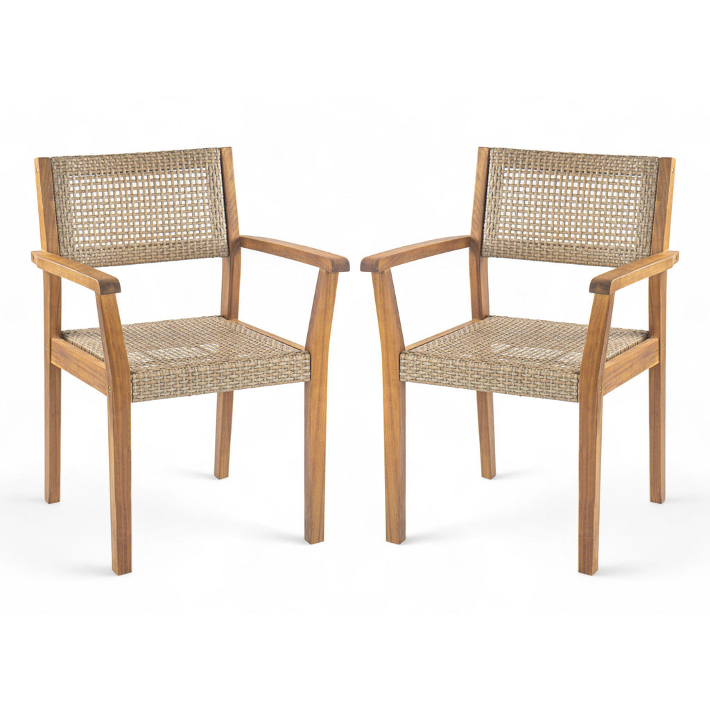 Amaris - Outdoor Dining Chair (Set of 2) - Teak