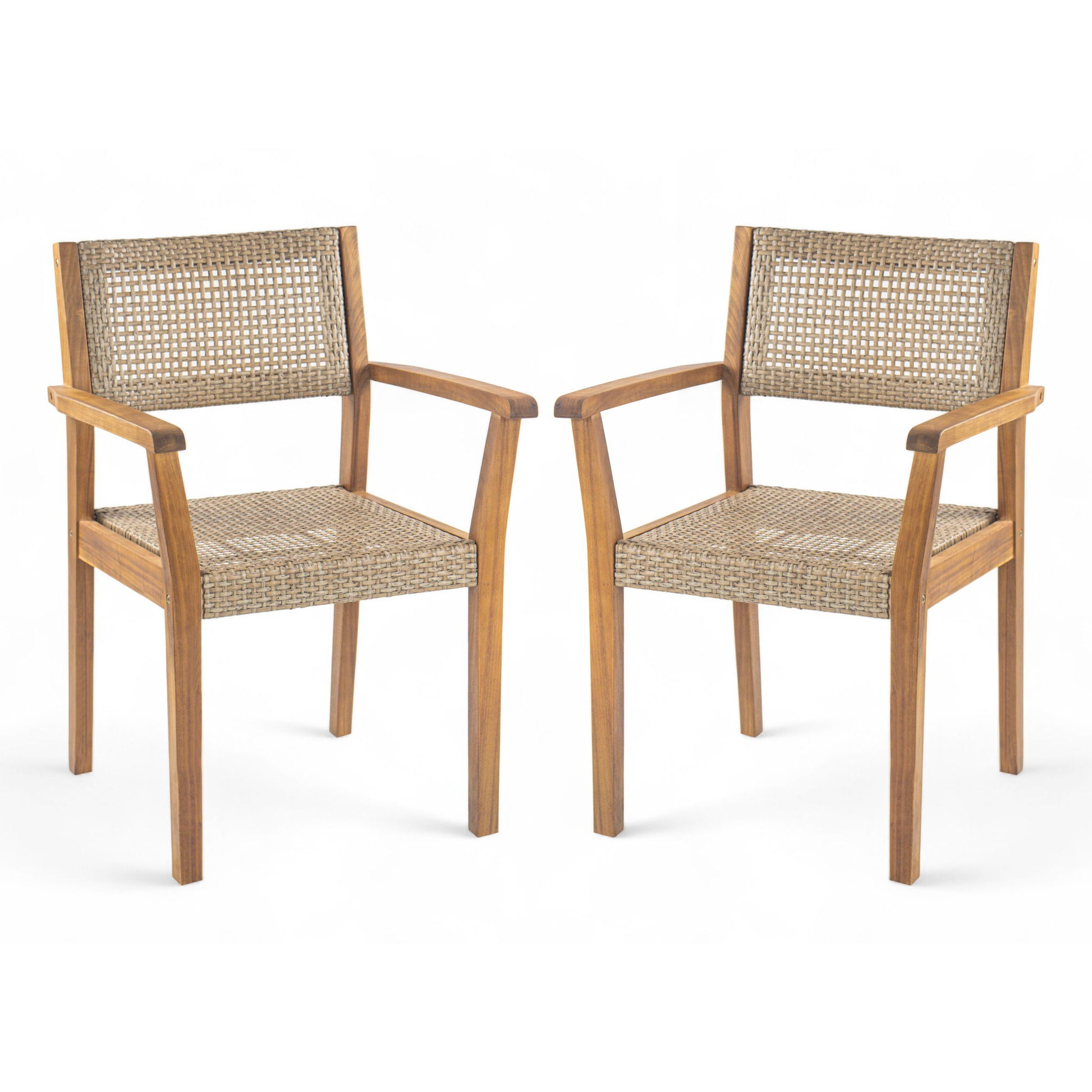 Amaris - Outdoor Dining Chair (Set of 2) - Teak