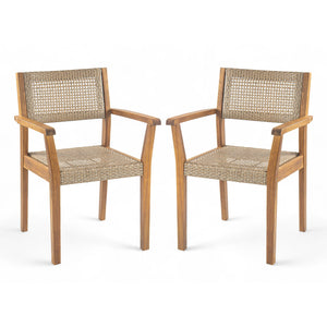 Amaris - Outdoor Dining Chair (Set of 2) - Teak