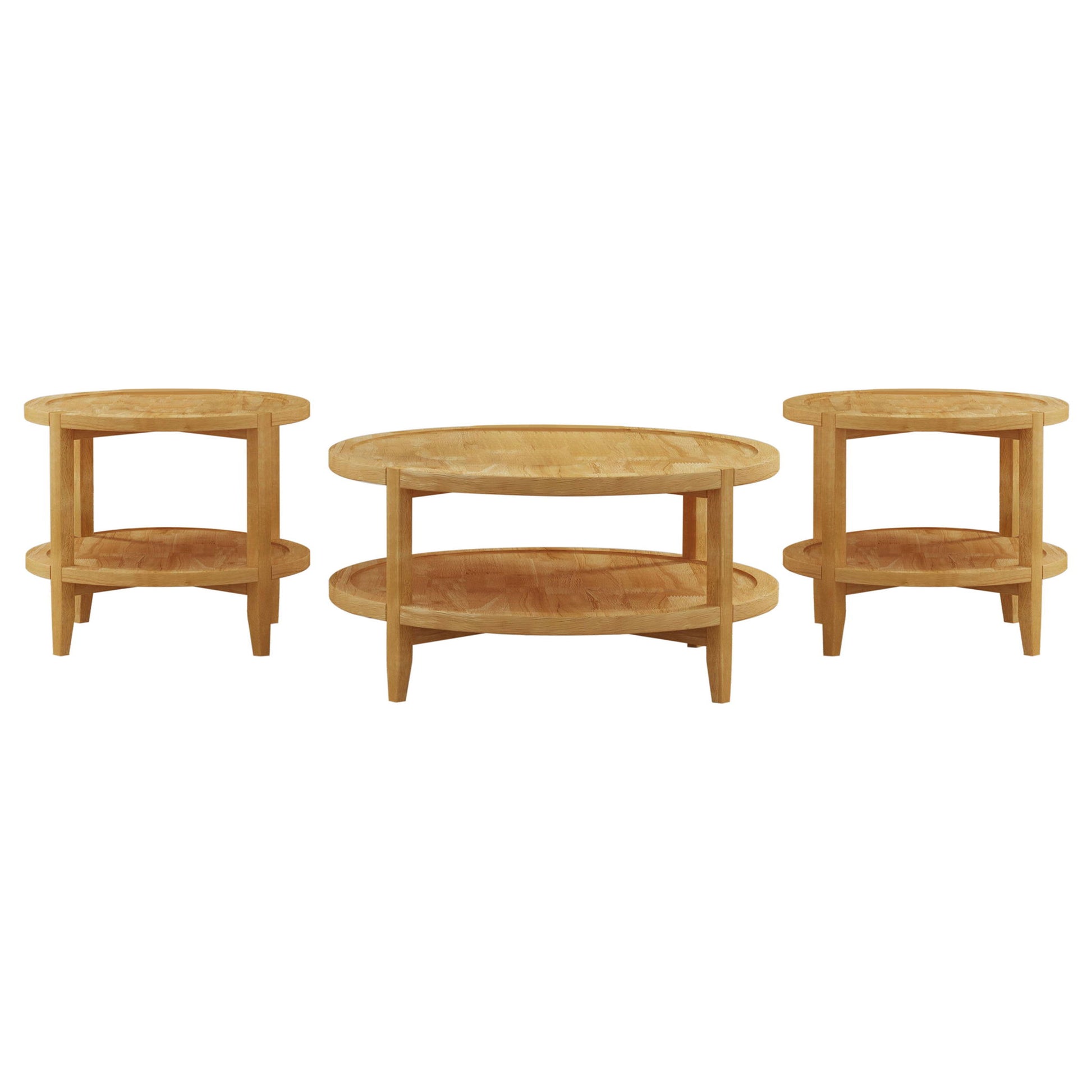 Elliott - Round Coffee Table Set