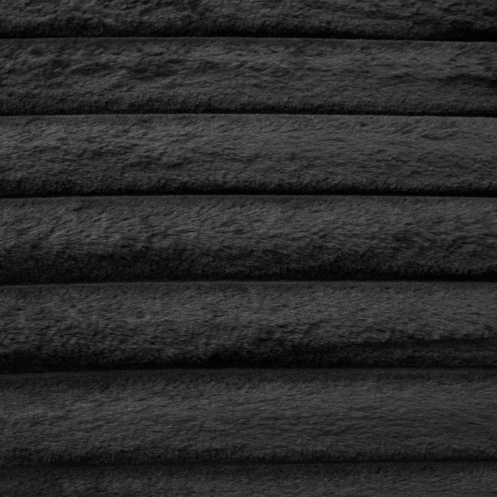 Plush Oversized Double Chaise Lounge Sofa Bed With USB Ports And Cup Holders