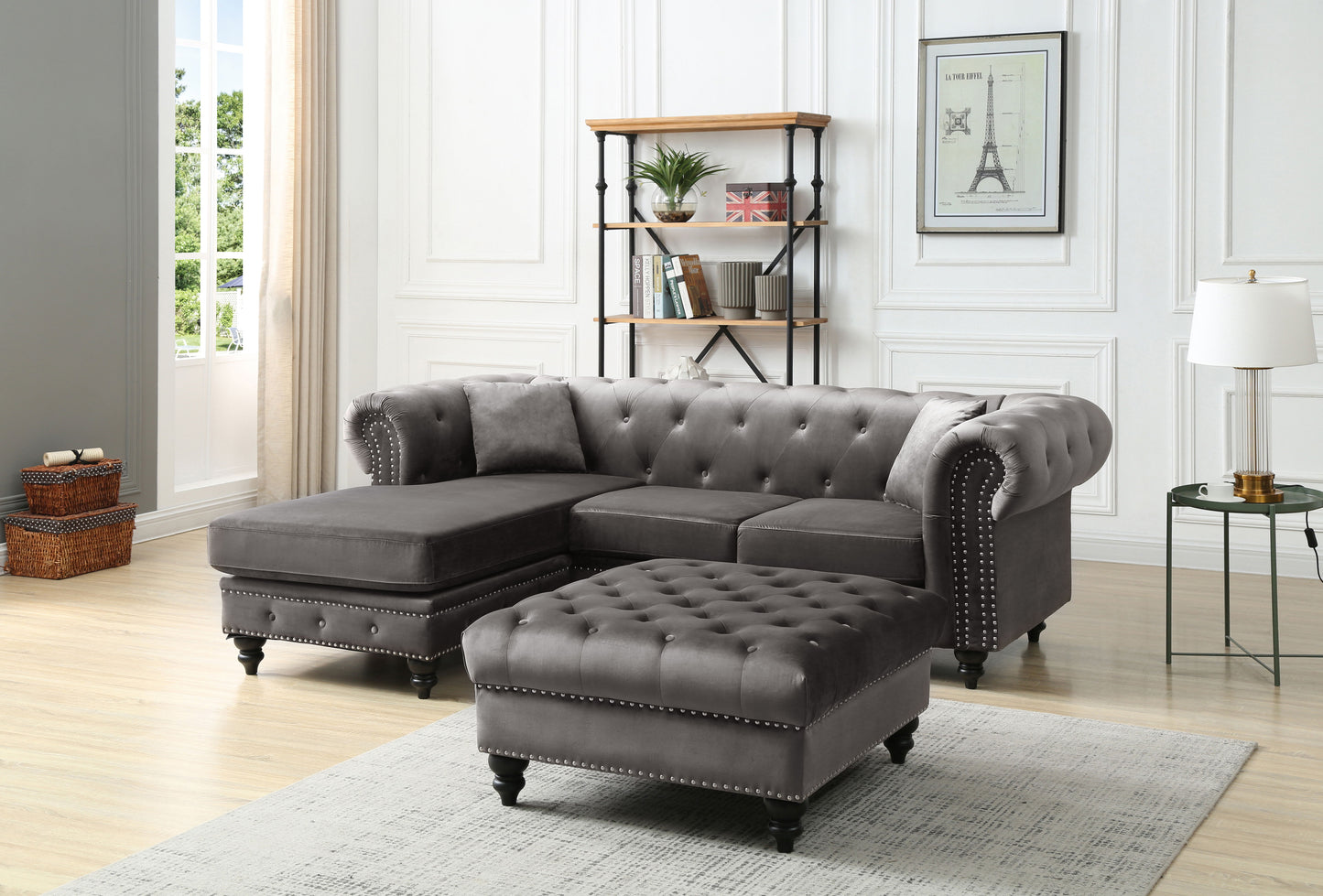 Nola - Sofa Chaise (3 Boxes)