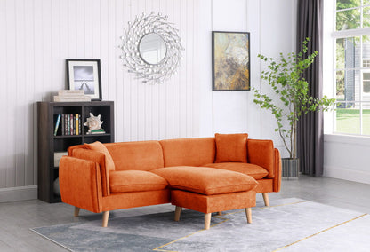 Brayden - Fabric Sectional Sofa Chaise