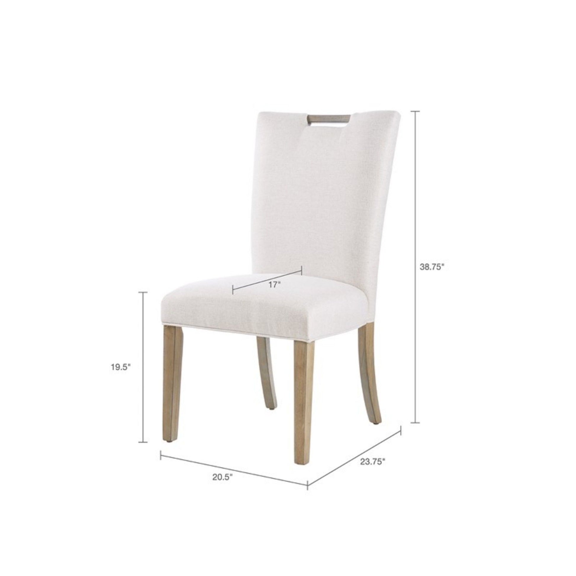 Braiden - Dining Chair Upholstered (Set of 2) - Natural