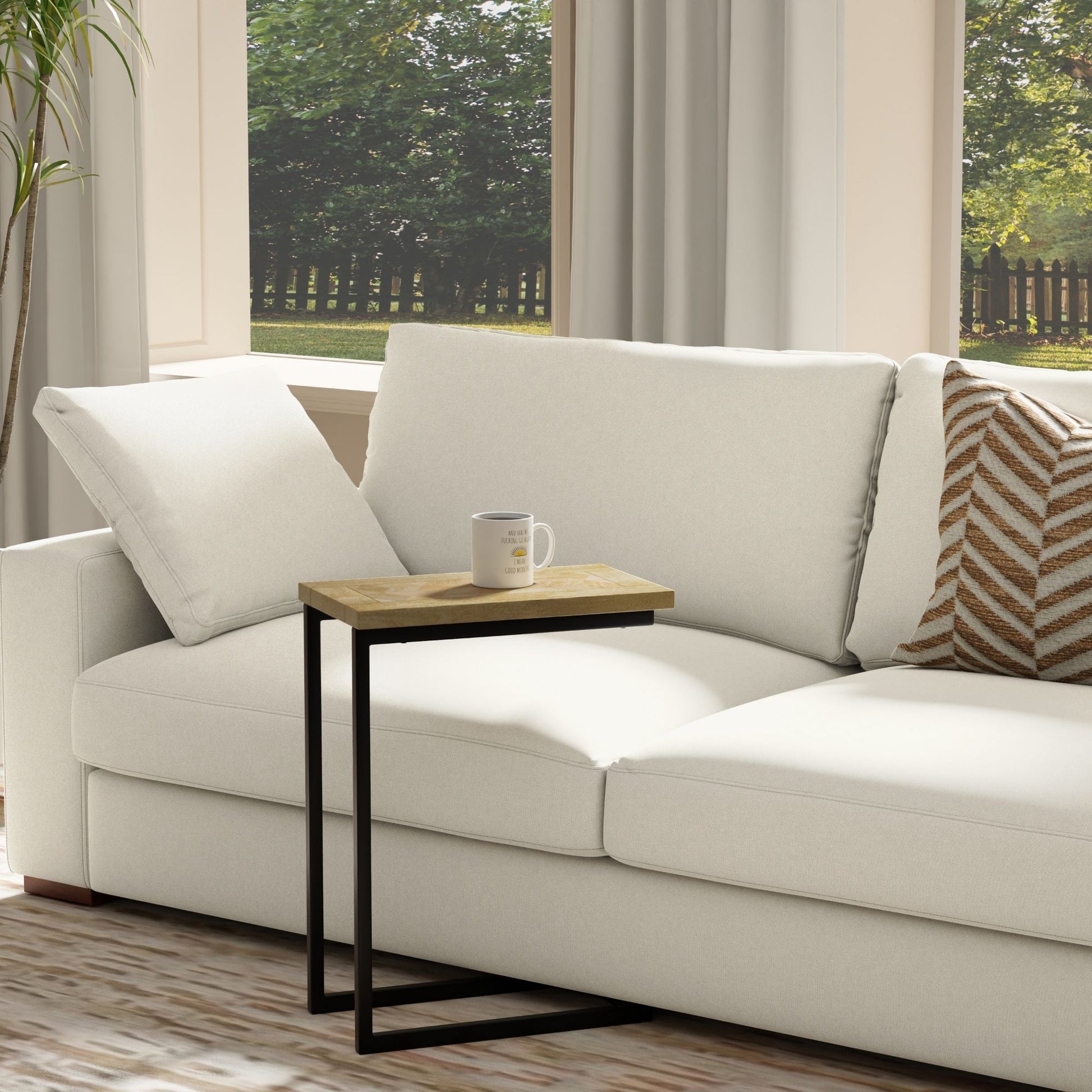 Skyler - Handcrafted C Side Table