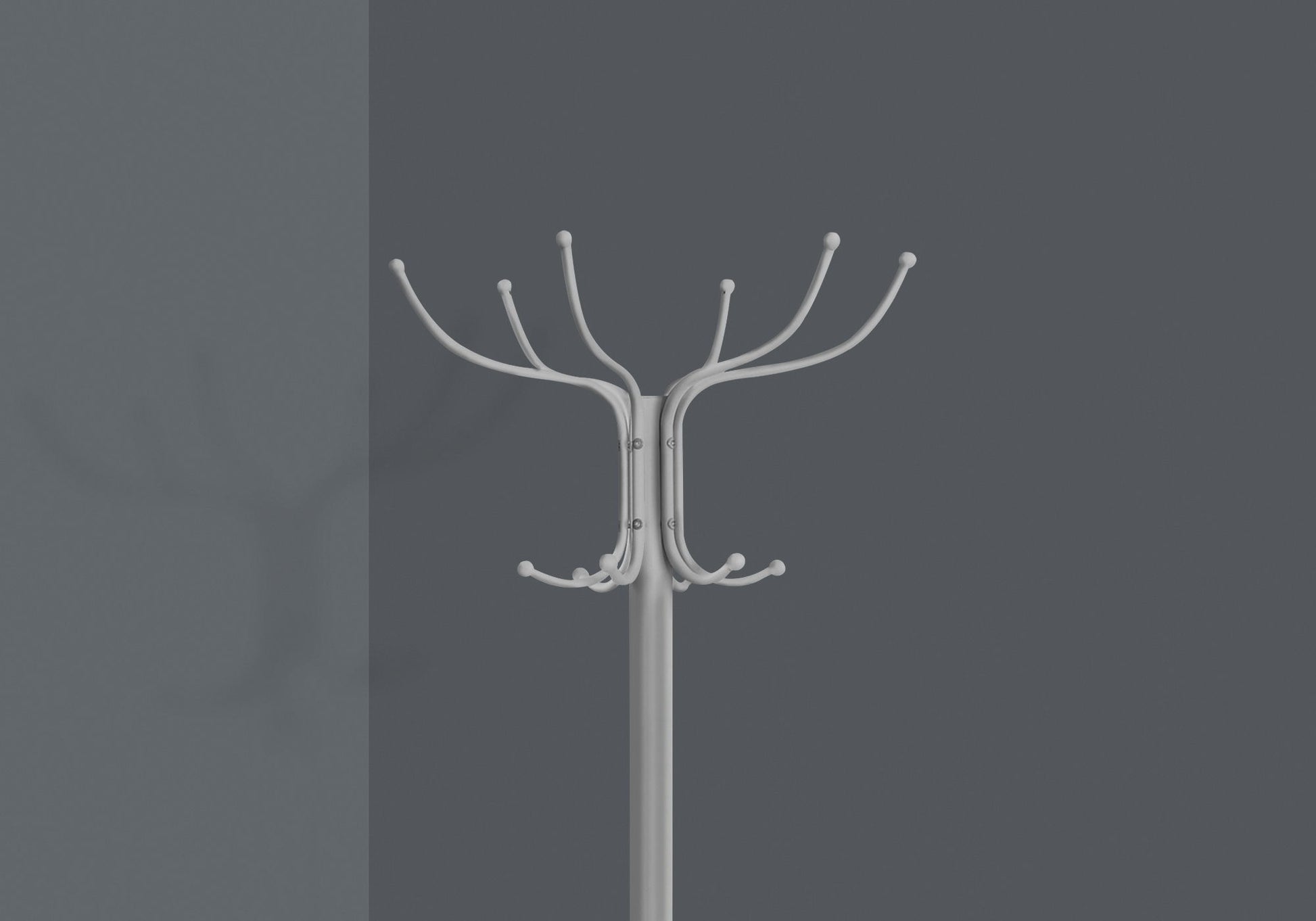 Coat Rack, Hall Tree, Free Standing, 12 Hooks, Entryway, 70"H, Umbrella Holder, Contemporary & Modern